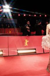 Jessica Chastain Stuns in Rosé Gucci at Berlinale