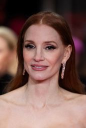 Jessica Chastain Stuns in Rosé Gucci at Berlinale