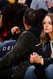 Joey King at Lakers vs. Timberwolves NBA Game - 02.27.2025