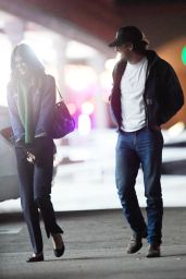 Kaia Gerber Seen with Lewis Pullman in LA 01.29.2025