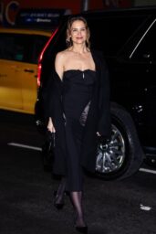 Katie Holmes Shines in Strapless LBD at Michael Kors Event