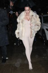 Kim Kardashian’s Nude Bodysuit Steals the Show at Chris Rock’s 60th Birthday Bash