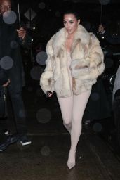 Kim Kardashian’s Nude Bodysuit Steals the Show at Chris Rock’s 60th Birthday Bash