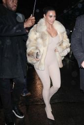 Kim Kardashian’s Nude Bodysuit Steals the Show at Chris Rock’s 60th Birthday Bash