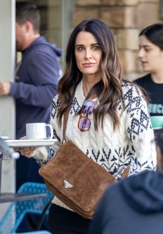 Kyle Richards and Morgan Wade Step Out for Breakfast in Encino - 02.19.2025