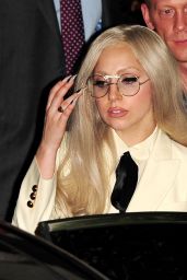 Lady Gaga Leaves The X Factor Studios - 11.13.2011