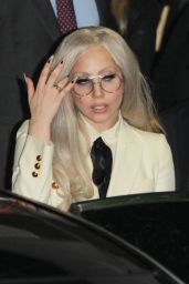 Lady Gaga Leaves The X Factor Studios - 11.13.2011