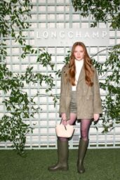 Larsen Thompson Attends Longchamp Summer 2025 Dinner at The Foundry NYC