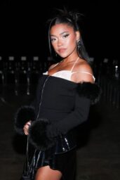 Leilani Green at Sergio Hudson Show – NYFW Fall Winter 2025