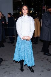 Lily Chee Attends Tory Burch Fashion Show - 02.10.2025
