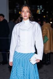 Lily Chee Attends Tory Burch Fashion Show - 02.10.2025