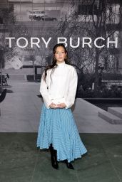 Lily Chee Attends Tory Burch Fashion Show - 02.10.2025
