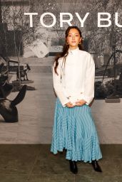 Lily Chee Attends Tory Burch Fashion Show - 02.10.2025