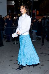 Lily Chee Attends Tory Burch Fashion Show - 02.10.2025
