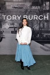 Lily Chee Attends Tory Burch Fashion Show - 02.10.2025