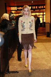 Lucy Boynton Exits CBS Mornings Studio - 02.12.2025