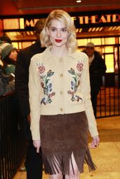 Lucy Boynton Exits CBS Mornings Studio - 02.12.2025