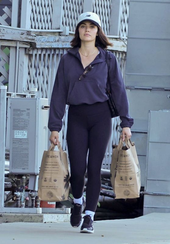 Lucy Hale Spotted Grocery Shopping - 02.26.2025