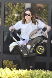 Mandy Moore Gets Manicure Before Picking Up Newborn in LA - 02.20.2025