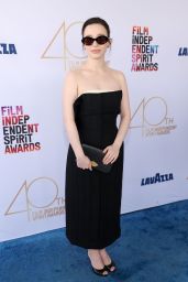 Mikey Madison at the 2025 Film Independent Spirit Awards