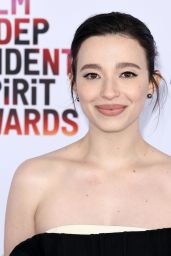 Mikey Madison at the 2025 Film Independent Spirit Awards