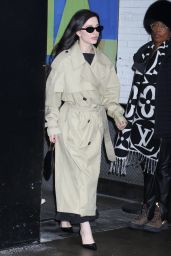 Mikey Madison Exits Good Morning America Studios - 02.12.2025