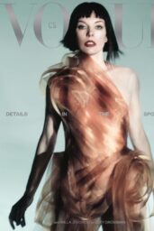 Milla Jovovich on Vogue Czechoslovakia Cover March 2025