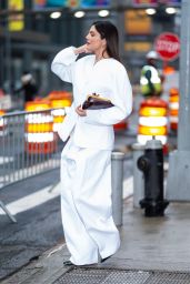 Monica Barbaro Outside The Today Show - 02.13.2025