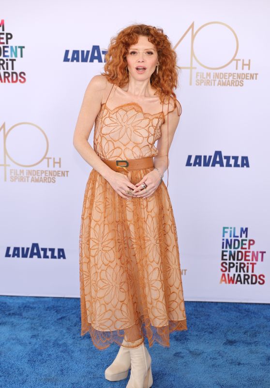 Natasha Lyonne at the 2025 Film Independent Spirit Awards