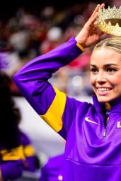 Olivia Dunne at Alabama v LSU Gymnastics Meet - 02.07.2025