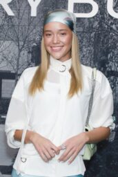 Olivia Ponton Attends Tory Burch Fall 2025 Fashion Show