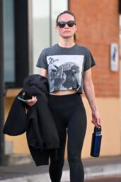 Olivia Wilde Spotted Post-Workout in LA 02 06 2025