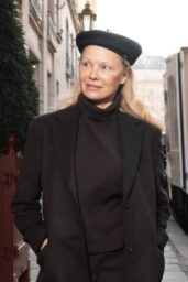 Pamela Anderson Make-up Free at The Last Showgirl Junket 02 20 2025