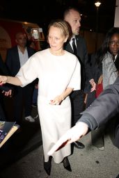 Pamela Anderson Rocks Makeup-Free Look at Paris Cinema Event - 02.18.2025