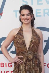 Paris Berelc Attends 6th Jam for Janie Grammy Viewing Party in LA