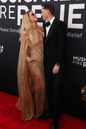 Paris Hilton Attends 67th Grammy Awards in Los Angeles