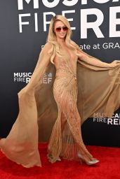 Paris Hilton Attends 67th Grammy Awards in Los Angeles