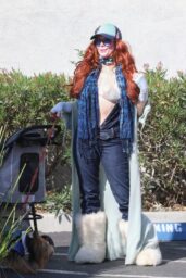 Phoebe Price Walks Her Dog in Beverly Hills - 02 10 2025