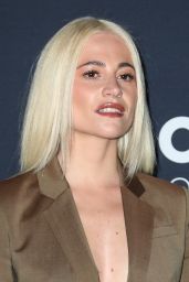 Pixie Lott Seen at David Beckham