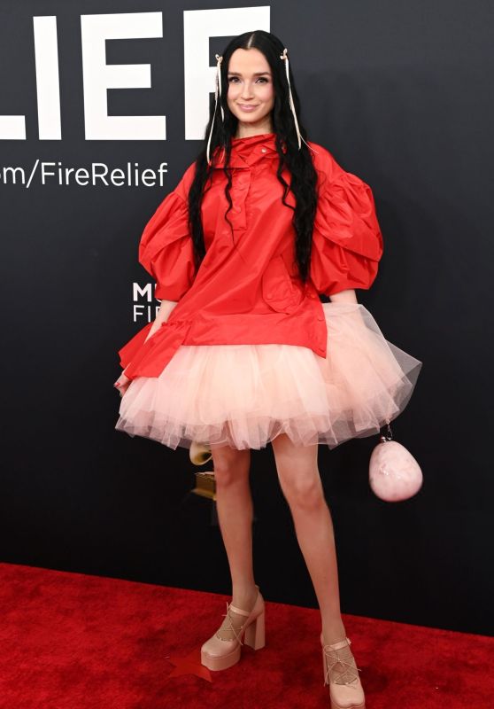 Poppy Attends 67th Annual GRAMMY Awards in Los Angeles