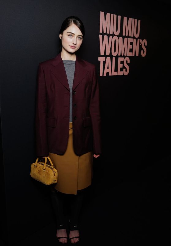 Raffey Cassidy at Miu Miu Women