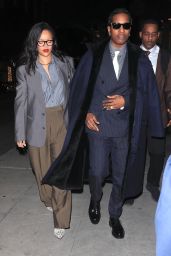 Rihanna and A$AP Rocky Celebrate in Beverly Hills - 02.18.2025