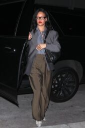 Rihanna and A$AP Rocky Celebrate in Beverly Hills - 02 18 2025
