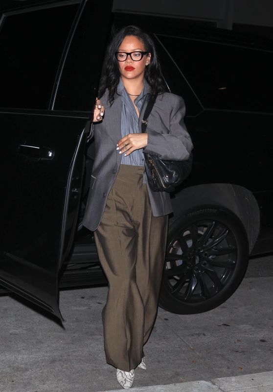 Rihanna and A$AP Rocky Celebrate in Beverly Hills - 02.18.2025