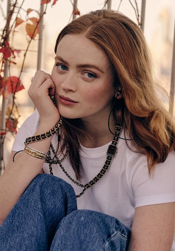 Sadie Sink Stars in Chanel Photoshoot 2025