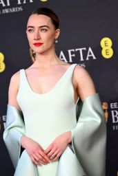 Saoirse Ronan Stuns in Louis Vuitton at BAFTAs 2025