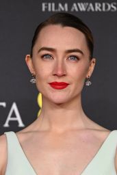 Saoirse Ronan Stuns in Louis Vuitton at BAFTAs 2025