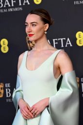 Saoirse Ronan Stuns in Louis Vuitton at BAFTAs 2025