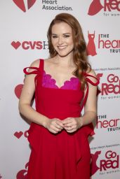 Sarah Drew Joins 2025 Red Dress Collection in NYC 