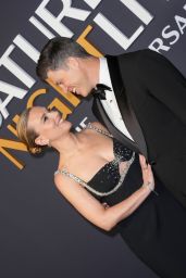 Scarlett Johansson Stuns in Prada at SNL 50th Anniversary